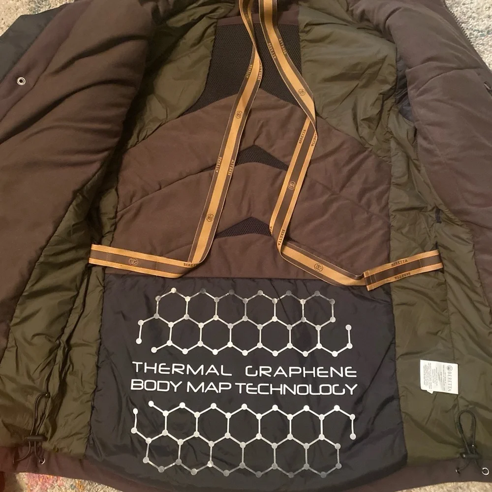 NWT Beretta Men's Hooded Hunting Field Jacket with Vest M